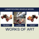 AR039 Lunar Roving Vehicle Model 
